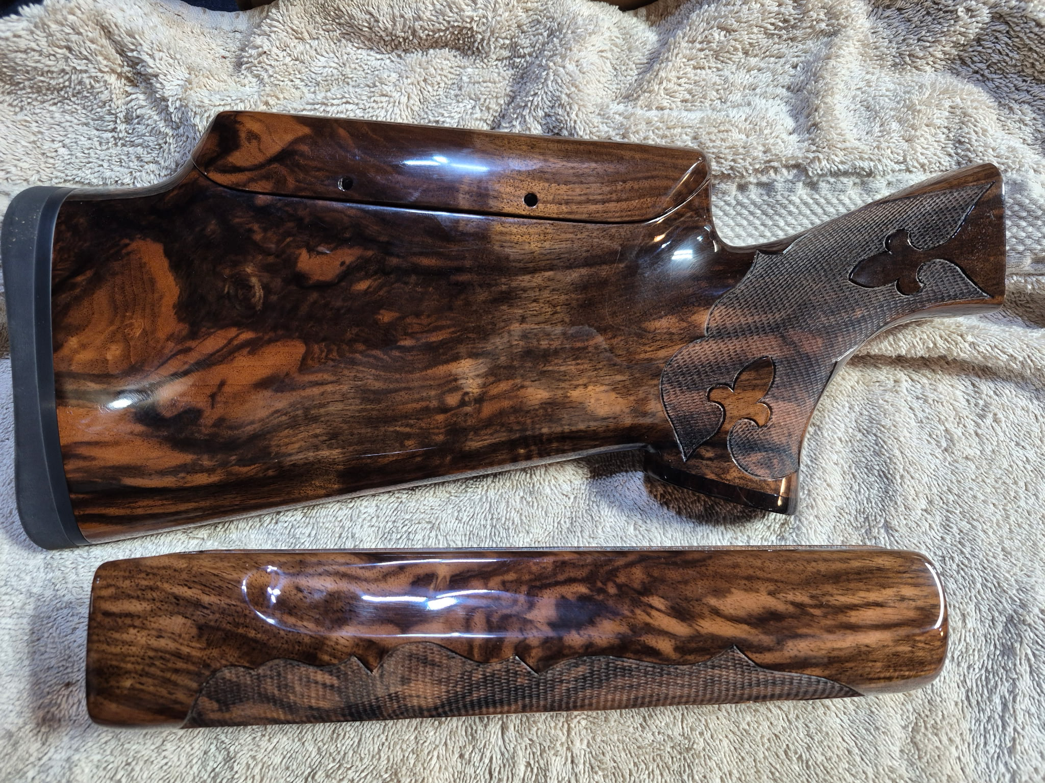 Silver Seitz Turkish Walnut Wood Set (CRV4) | NEW Image